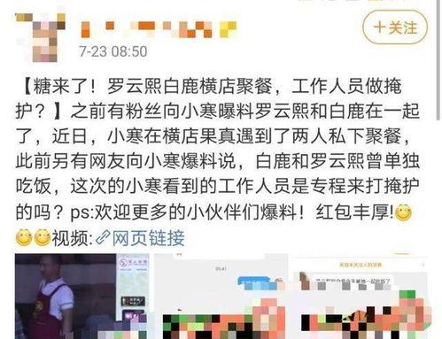 营销号爆料白鹿视频,剧情反转引期待！